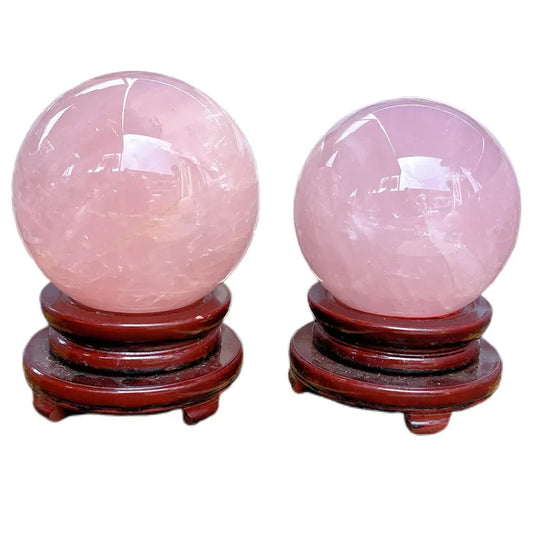Rose Quartz Sphere 50-90mm - Madagascar