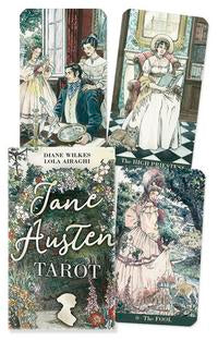 Jane Austen Tarot Deck by Lo Scarabeo blending classic literature themes with tarot symbolism for guidance.
