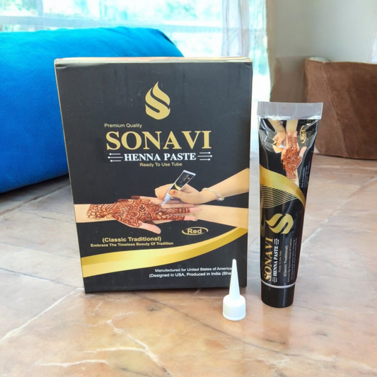SONAVI - Premium Henna Paste 30 grams Ready to Use