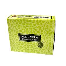 Kamini Aloe Vera Incense Cones (10)