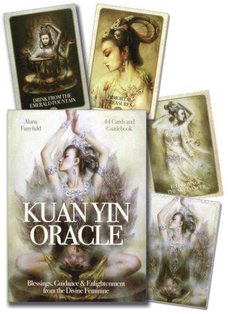 The Kuan Yin Transmission Deck by Alana Fairchild – gentle guidance and divine compassion from the Goddess of Mercy.
