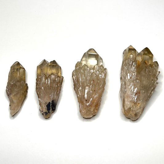 Natural Kundalini Citrine Cluster Point - Congo