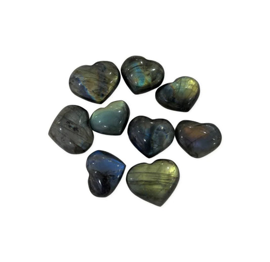 Labradorite Heart - Madagascar
