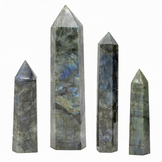 Labradorite Tower 6-8" - Madagascar