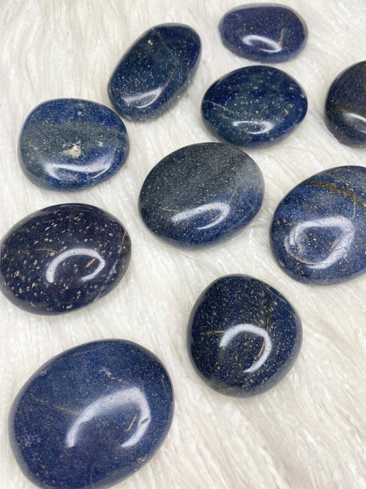Lazulite Palmstone Gallet - Madagascar