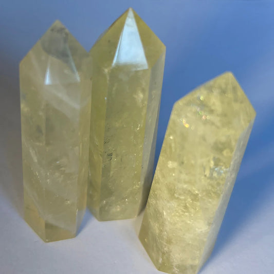 Lemon Quartz Tower 2-3"