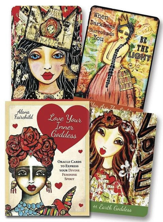 Love Your Inner Goddess Cards by Alana Fairchild – vibrant oracle deck to awaken and express your divine feminine power.
