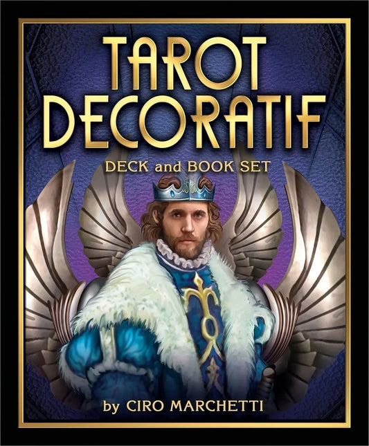 Marchetti Tarot by Ciro Marchetti – A 78-card deck featuring vibrant, theatrical imagery and an illustrated 116-page guidebook for intuitive readings.
