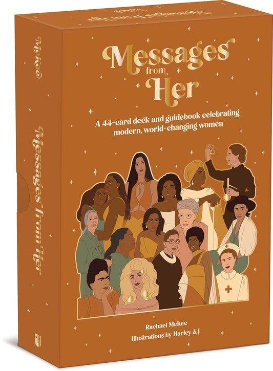 Messages from Her by Rachael McKee – divine feminine guidance and heartfelt messages for healing and inner wisdom.
