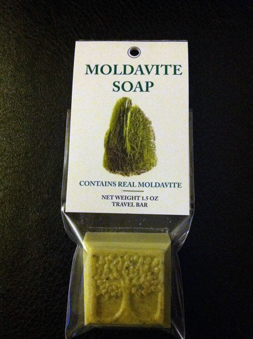 Moldavite Soap Travel Bar 1.5oz