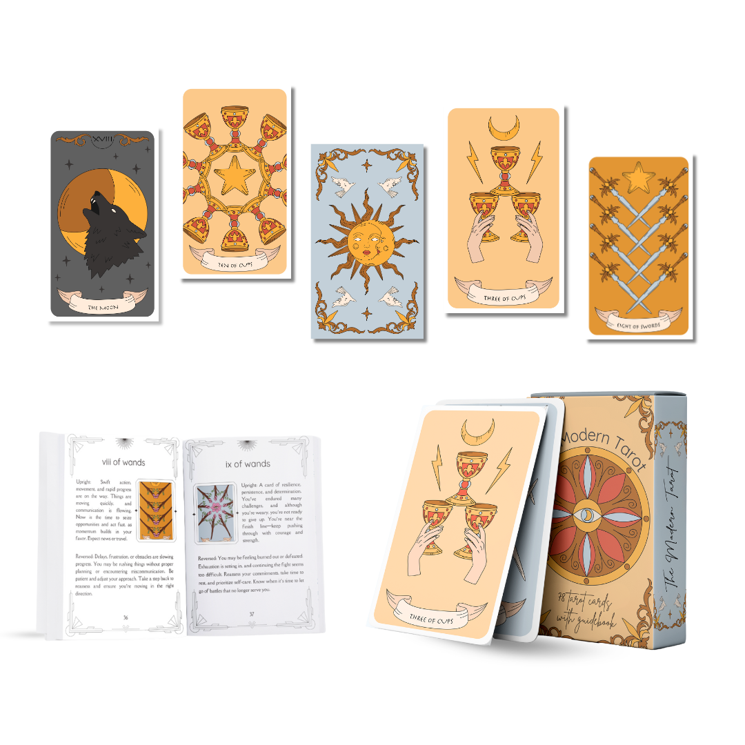 Modern Tarot Tarot Card Deck