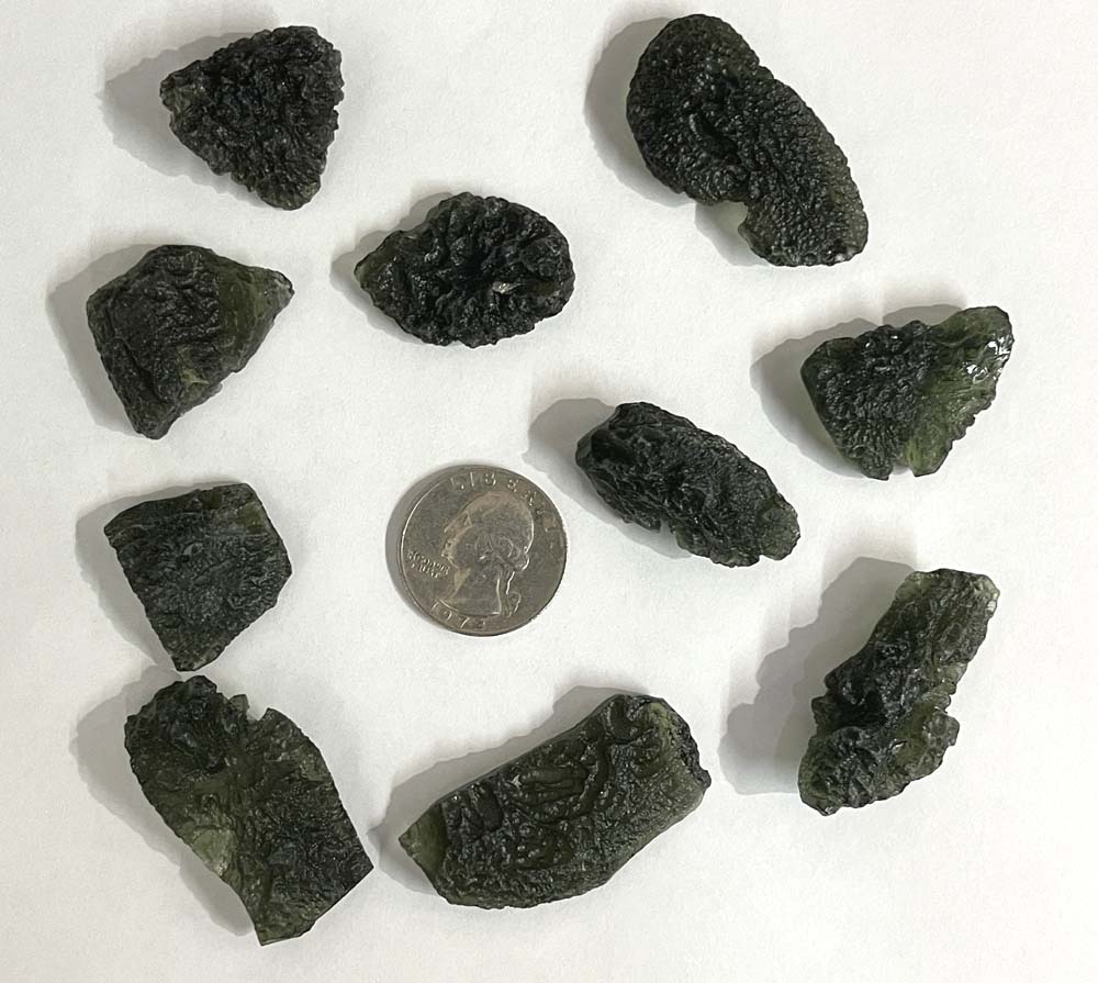 Moldavite Raw Natural Stone – Czech Republic