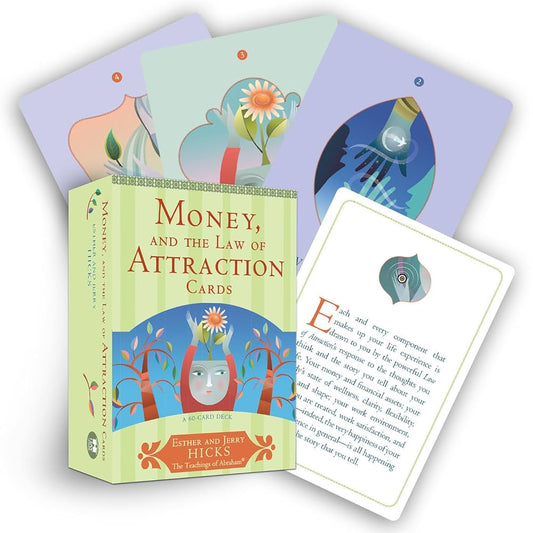 Money and the Law of Attraction Cards by Esther & Jerry Hicks – manifest abundance with daily guidance from Abraham.
