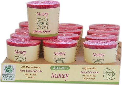 Money Chakra Votive Candle