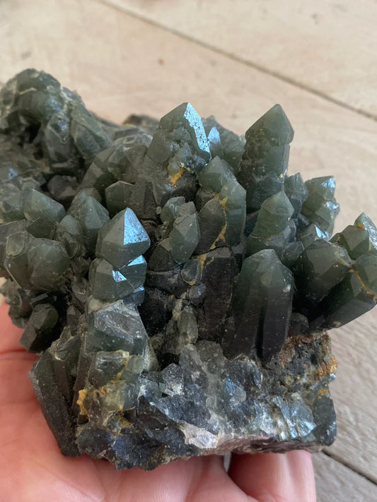 Mongolian Green Quartz Specimens