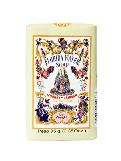 Murray & Lanman Florida Water Soap 95 g (3.35 oz) bar with illustrated package label