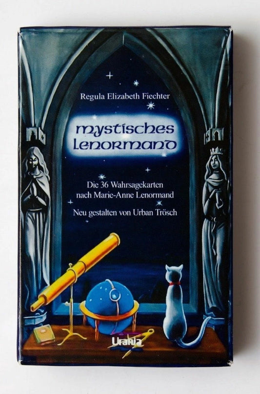 Mystical Lenormand by Regula Elizabeth Fiechter – classic fortune-telling deck with vivid imagery and symbolic depth.
