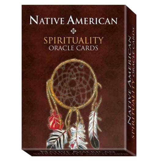 Native American Oracle Cards by Massimo Rotundo – A 33-card deck featuring stylized artwork inspired by Native American imagery and symbols, designed to aid in divination and spiritual journeying.
