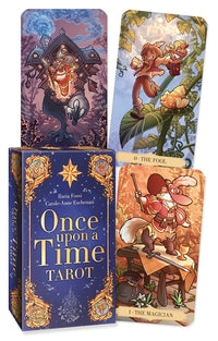 Once Upon a Time Tarot Deck by Ilaria Fossi – a fairy tale inspired tarot deck filled with magical storytelling imagery.
