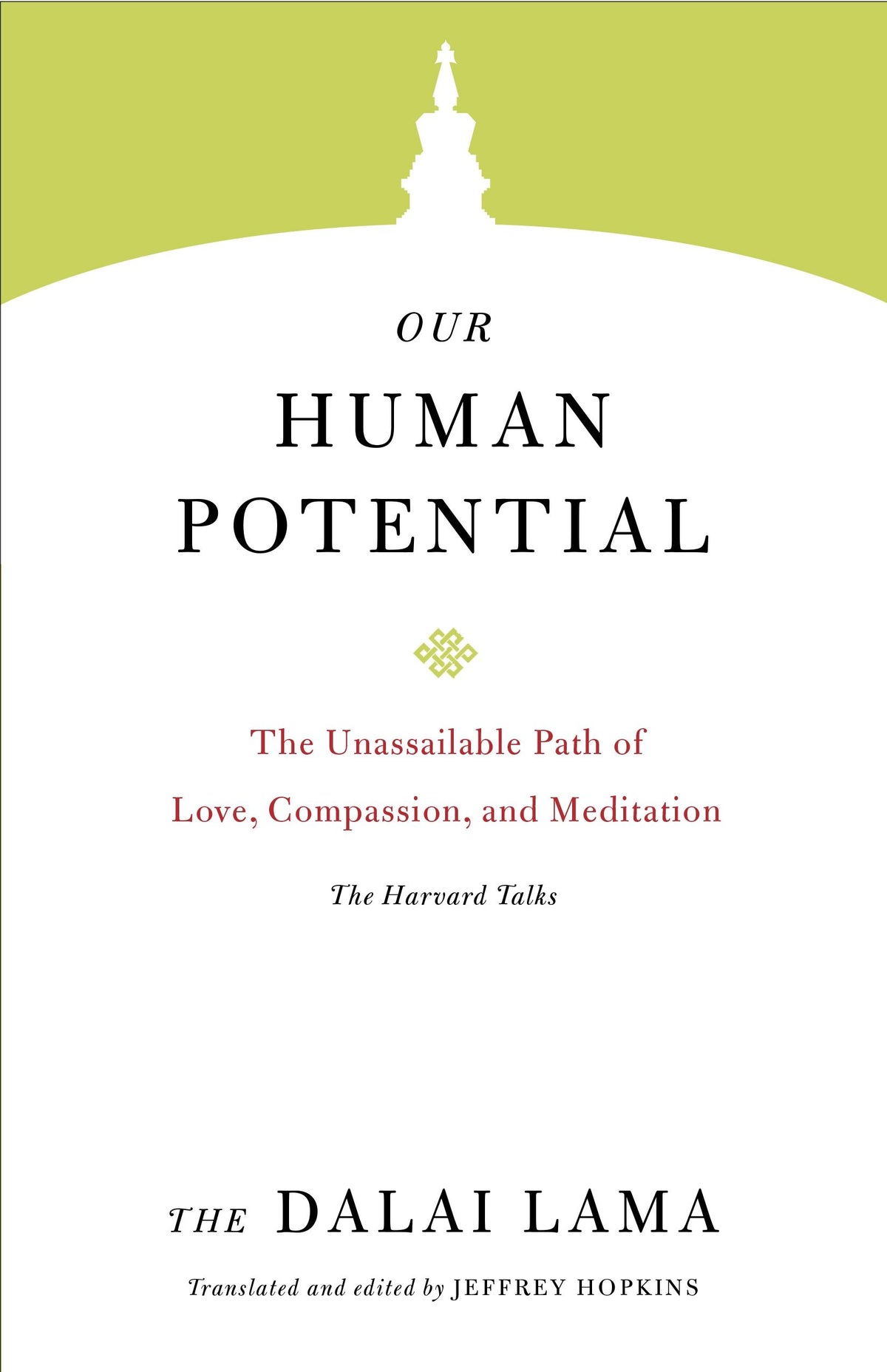 Our Human Potential by the Dalai Lama – transformative guidance on love, compassion, meditation, and human awakening.
