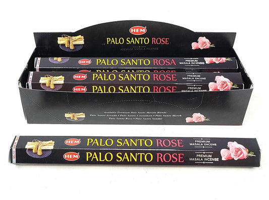 Palo Santo Rose Hem Incense 20 Sticks