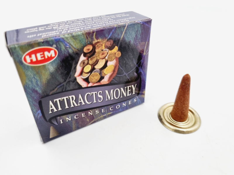 Hem Attracts Money Incense Cones (10)