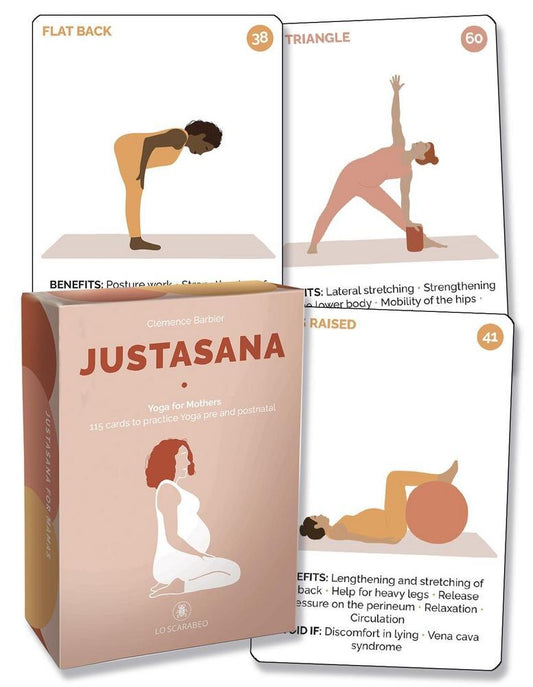JustAsana for Mothers Oracle Deck by Clemence Barbier and Anna Gladkoff-Veliz