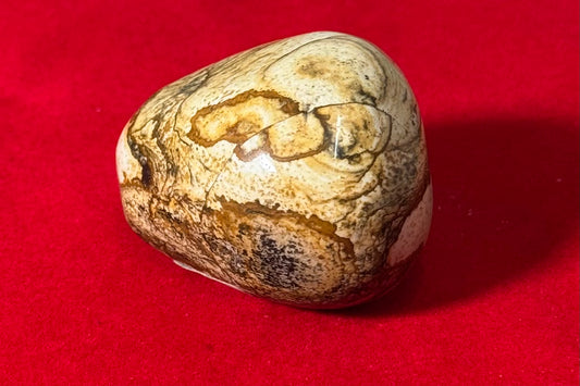 Picture Jasper Crystal Tumbled – polished jasper stones with scenic patterns, ideal for grounding and creative energy.
