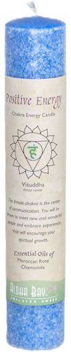 Positive Energy- Chakra Pillar Energy Scented Candle