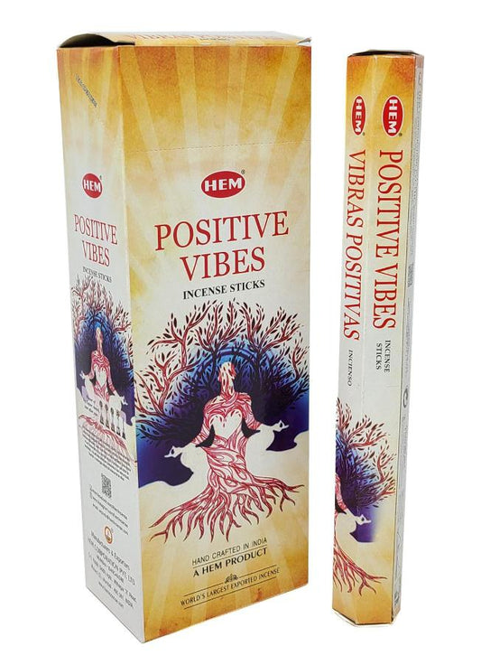 Positive Vibes Hem Incense 20 Sticks