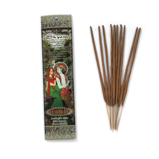 Prabhuji's Gifts Shyam stick incense — official product packaging