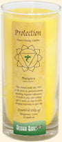 Protection Manipura Yellow Chakra Jar Candle 11oz - Aloha Bay