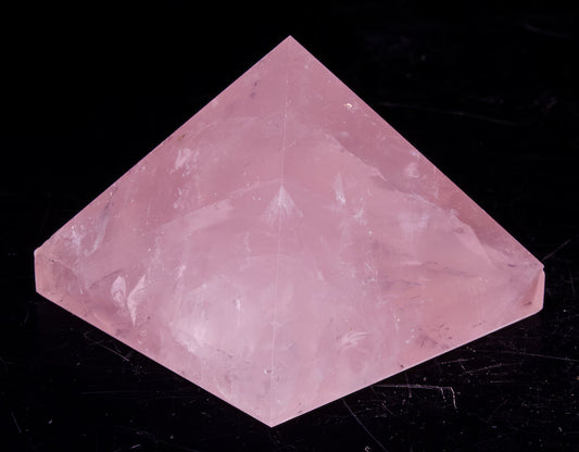 Rose Quartz Pyramid - Pink