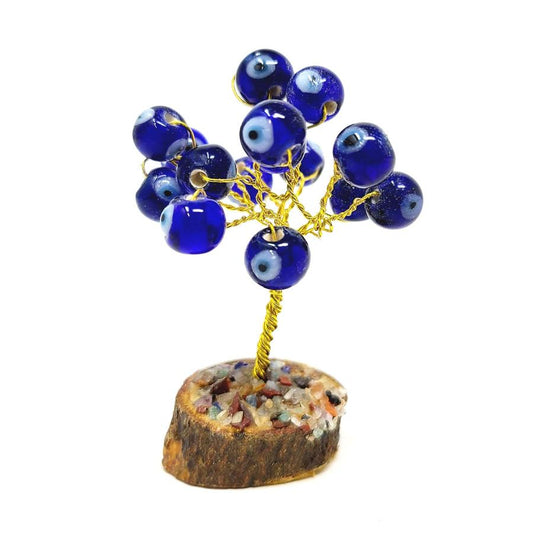 Evil Eye Tree of Life Bead Tree 2.5"H
