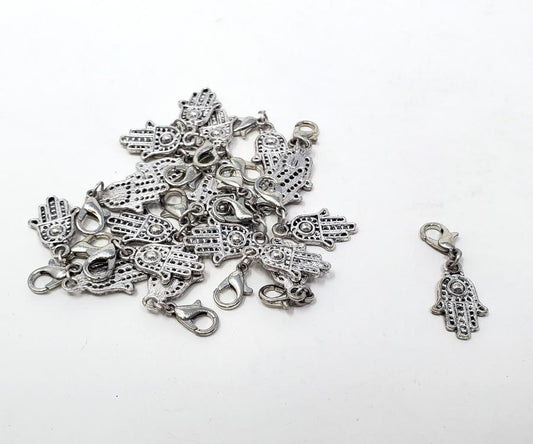 Hamsa Hand Charm at Namaste Bookshop near Union Square, NYC