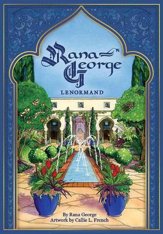 Rana George Lenormand by Rana George – 42-card deck with Middle Eastern-inspired artwork and expanded interpretations.
