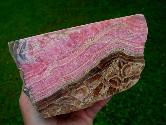 Rhodochrosite Thick Slab - Argentina