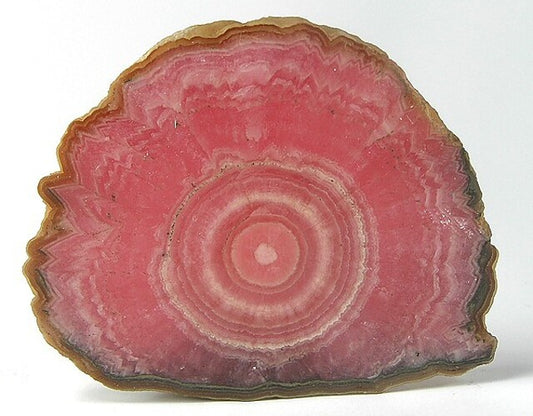 Rhodochrosite Stalactite Slice - Argentina
