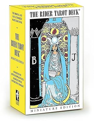 The Rider Tarot Deck Miniature Edition by A.E. Waite – classic tarot in a compact size, perfect for readings on the go.

