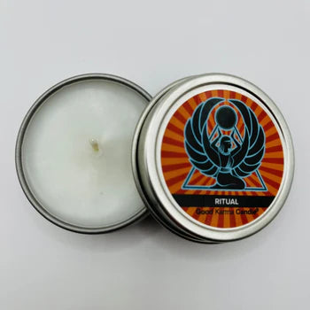 Ritual Good Karma Candle 4oz – intention candle for ceremonies, meditation, manifestation, and spiritual practice.
