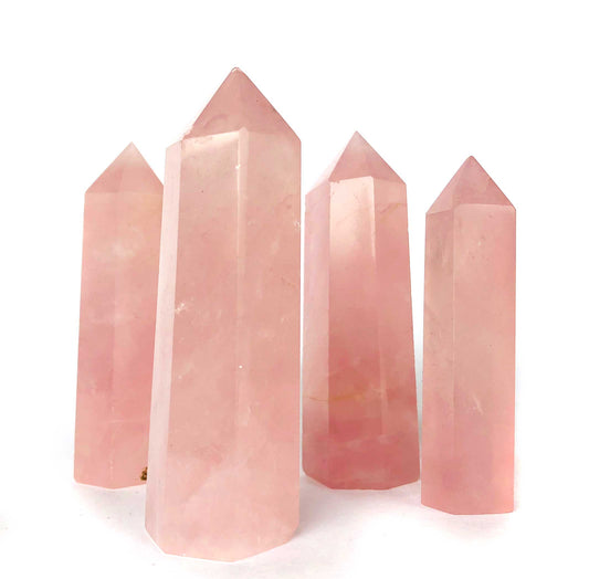 Rose Quartz Tower - Madagascar 3-4"