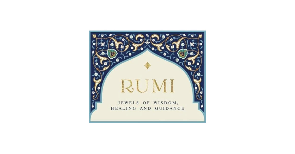 Rumi: Jewels of Wisdom, Healing and Guidance by Rumi – poetic collection offering inspiration, healing reflections, and spiritual insight.
