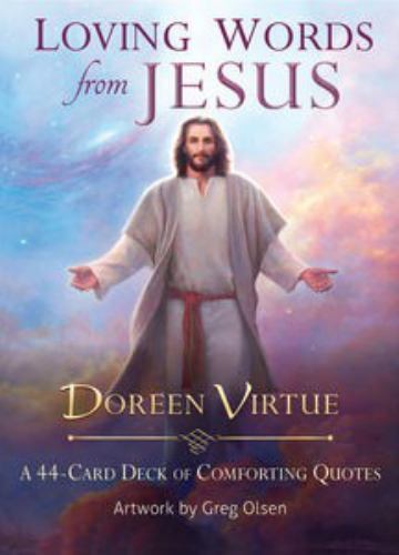 Loving Words from Jesus A 44 Card Deck by Doreen Virtue - Collectable / Out of Print