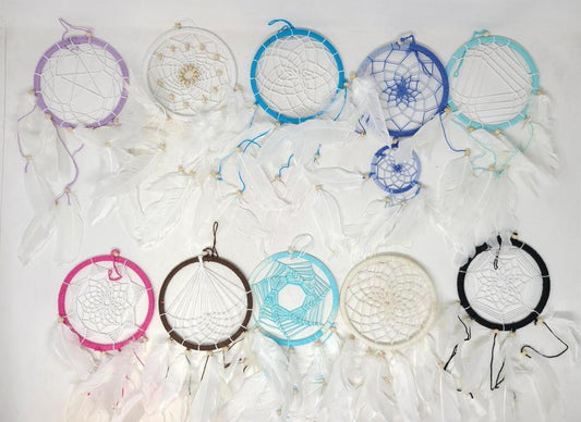 4.75" Diameter - Assorted Color Dream Catchers