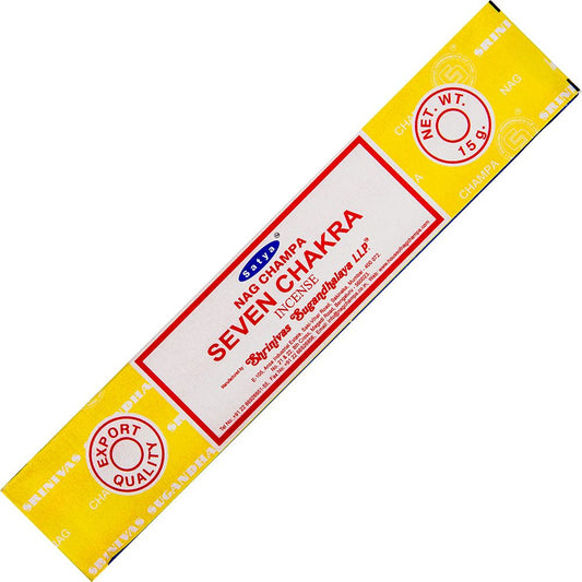 Satya Hand Rolled Vanilla Incense Sticks – sweet, comforting fragrance for relaxation, warmth, and a cozy atmosphere.
