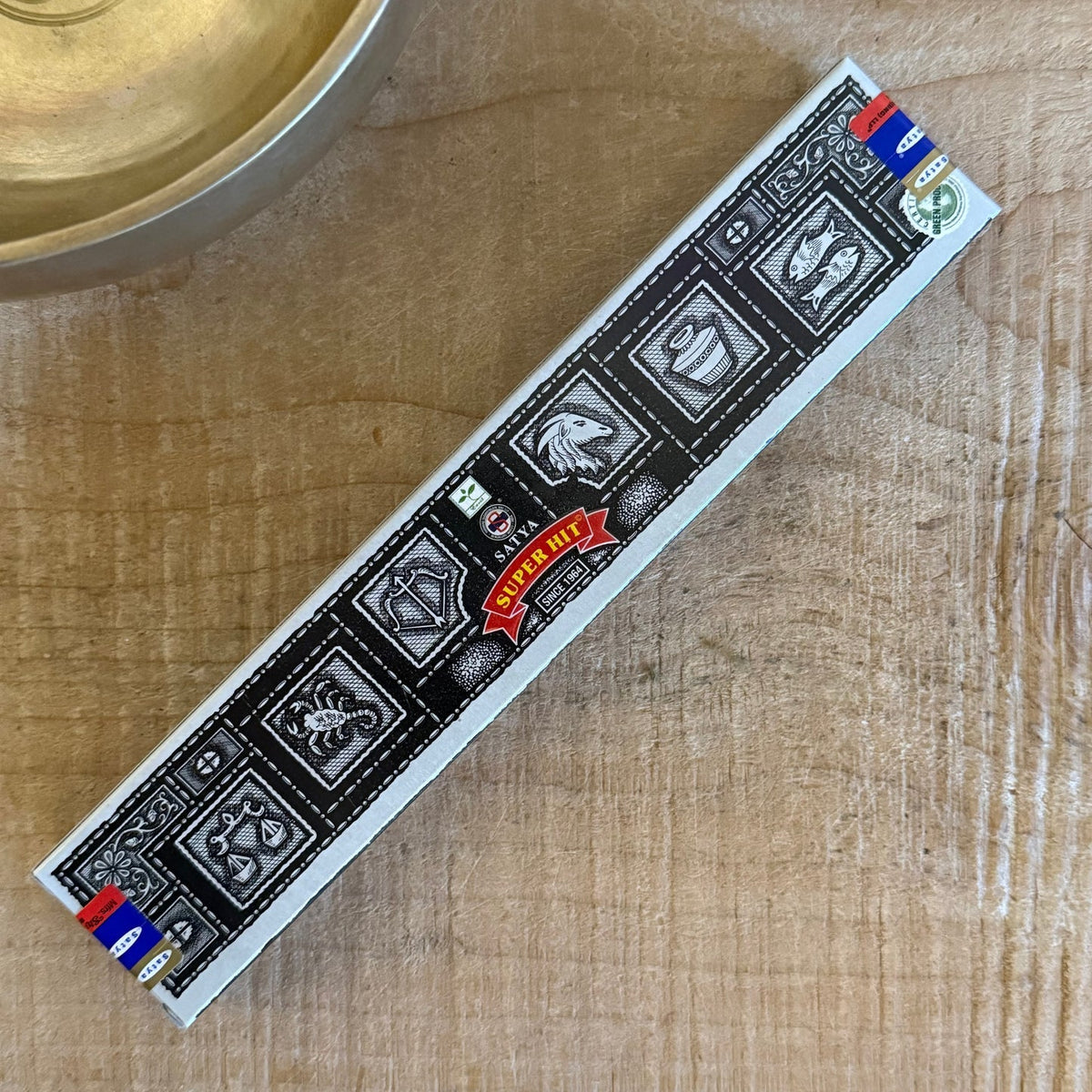 SATYA Hand Rolled Super Hit 15 Grams Incense Sticks - Satya incense sticks, product packaging