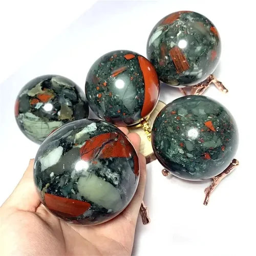 Seftonite African Bloodstone Sphere 45-65mm
