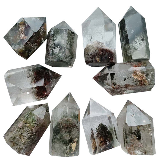 Shamanic Garden Phantom Quartz Tower