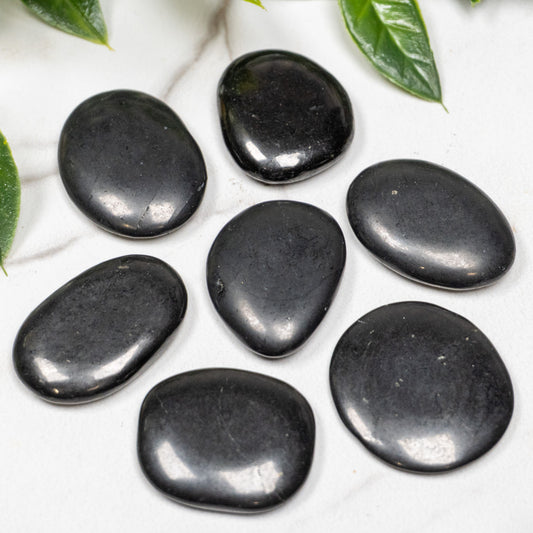 Shungite Smooth Palmstone Russia