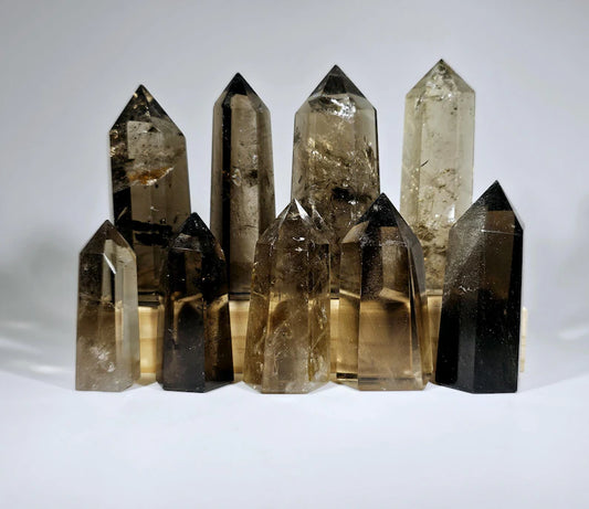 Smoky Lemon Quartz Tower 2-3"